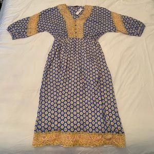 J Crew Long-sleeved Midi Dress